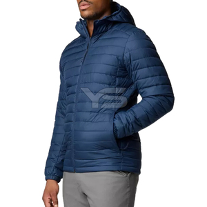 Fashionable Winter Puffer <b>Jacket</b> <b>Plus</b> <b>Size</b> Windproof <b>Waterproof</b> Stand Collar Zipper Closure Woven Woolen Coated - Product Image 3