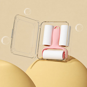 <span class=keywords><strong>Rouleau</strong></span> anti-poils portable mini pour poils d'animaux, <span class=keywords><strong>rouleau</strong></span> adhésif format voyage pour vêtements et literie - Product Image 5