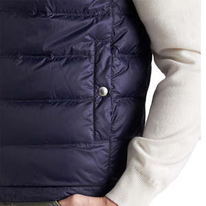Chaleco acolchado informal de invierno para hombre, sin mangas, para un uso diario cómodo. - Product Image 3