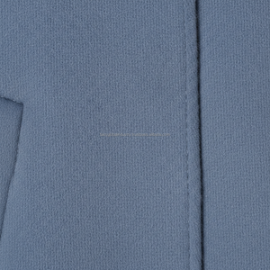 Abrigo de Lana Azul Personalizado para Mujer, Fabricante de Ropa de Invierno de Primera Calidad OEM y Marca Privada - Product Image 5