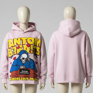 Venta al por mayor de ropa de hombre personalizada 100% sudaderas con capucha de algodón más tamaño directo de fábrica de algodón poliéster hecho con capucha en el precio razonable - Product Image 1