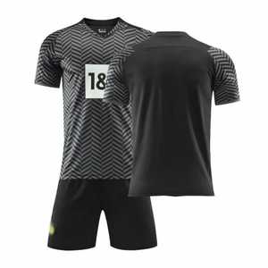 Ensemble de vêtements de football personnalisés à séchage rapide pour hommes, vente en gros d'uniformes de maillot de football d'entraînement d'hiver - Product Image 1