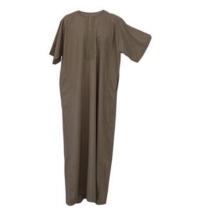 2025 ropa islámica Thobes musulmana transpirable nuevo estilo prendas de vestir exteriores moda personalizada hombres Thobe Jubbah - Product Image 1