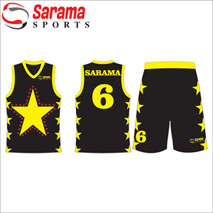 Personalizar su propio equipo de baloncesto uniformes Reversible para hombre sublimación impreso cosido camisetas de baloncesto, - Product Image 3