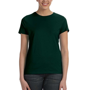 Venta al por mayor de camisetas a granel de algodón para mujer, Camiseta lisa de EE. UU., ropa de calle transpirable de gran tamaño para mujer, camisetas de talla grande para mujer - Product Image 5
