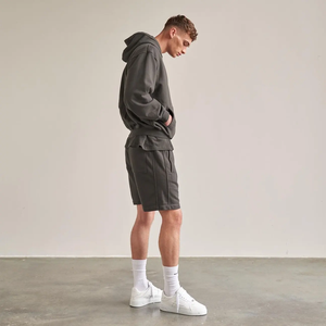 Ropa de calle personalizada de alta calidad Sudadera con capucha de lana en blanco con cremallera Vintage de doble capa lavado ácido sol desteñido bolsillos desgastados sudaderas con capucha - Product Image 3