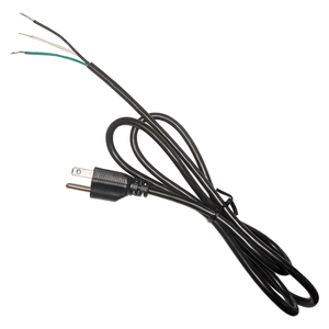 SVT3 <b>Power</b> Cord Indoor Safe 2.50 <b>Meter</b> Durable Flexible Wire Coating IEC Female for Electrical Appliance Connection Black Color - Product Image 3
