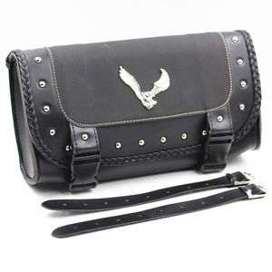 Bolsa de lona negra para motocicleta, sillín lateral de alta calidad para todo tipo de motocicletas - Product Image 5