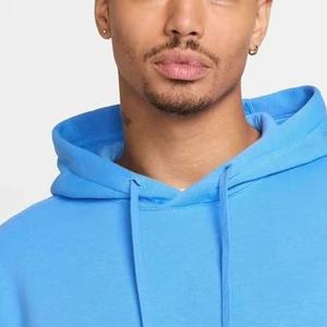 Sudadera con capucha de diseño clásico para hombre Asequible e ideal para uso diario Sudadera con capucha atlética holgada para hombre Color azul cielo - Product Image 5