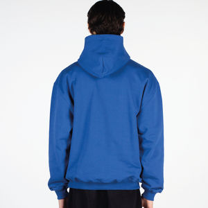 Sweat à capuche unisexe 100% coton avec cordon élastique et impression personnalisée, logo brodé pour hommes - Product Image 2