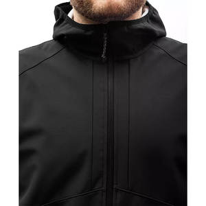2025 personnalisé hommes Soft Shell vestes qualité supérieure à la mode conception réversible Sports de plein air chasse Stand avant - Product Image 5