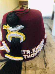 Régalia maçonnique, fez de Shriners, personnalisable - HSE - Product Image 3