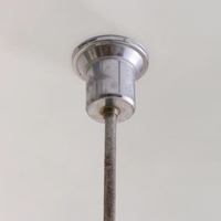 Lustre italien de luxe Murano Morden vintage en verre chromé pour mariage, salle à manger, lampes suspendues contemporaines
