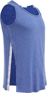 Camisas de Cirugía de hombro unisex después de la cirugía paciente camisas laterales a presión ropa adaptable para unisex - Product Image 3