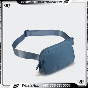 Taille Fanny Pack-voyage fermeture éclair taille sacs voyage entraînement oreiller Sport poitrine taille sacs pour hommes blanc Nylon - Product Image 6