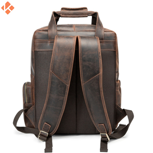 High Quality 2024 Premium Popular OEM <b>Mens</b> <b>Leather</b> Design <b>Backpacks</b> Manufacturers <b>Leather</b> back packs - Product Image 4