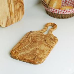 เขียงไม้สไตล์โมเดิร์นโบราณอเนกประสงค์ เหมาะสำหรับเตรียมอาหาร ใช้เสิร์ฟ และตกแต่ง ผลิตด้วยมือจากอินเดีย - Product Image 3