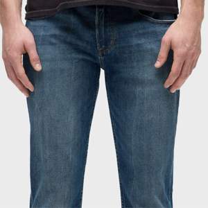 Jeans de Hombre de Invierno, Tejido Sólido, Corte Recto, Lavado Vintage, Ajuste Regular, Estilo Clásico para Uso Diario y Looks Casuales - Product Image 4