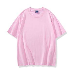Camiseta de manga corta con hombros caídos sólidos y logotipo personalizado de calidad superior, Camiseta de cuello redondo para hombre, precio al por mayor - Product Image 2