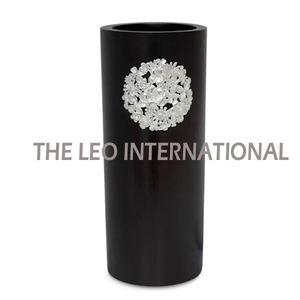 Grands vases à fleurs pour centre de table de mariage, pots à fleurs décoratifs noirs vintage à bas prix - Product Image 3