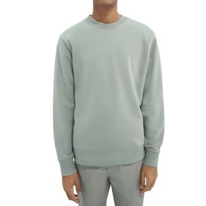 High Quality 100% Cotton Heavyweight Hoodies Sweatshirt Fleece French Terry Oversized Mock Neck Sweatshirt for Men - Product Image 2