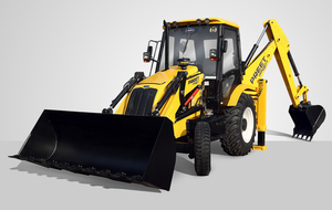 รถตักล้อยาง JCB ขนาดเล็ก 4x4 รุ่นที่ดีที่สุด รองรับน้ำหนัก 5 ตัน พร้อมอุปกรณ์ตักดิน เครื่องจักรกลงานดิน ชิ้นส่วนเครื่องยนต์หลักสำหรับขาย - Product Image 3