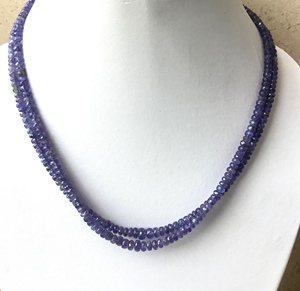 ลูกปัดแทนซาไนต์ธรรมชาติทรงเหลี่ยม สำหรับทำเครื่องประดับอัญมณีชั้นดี - Product Image 3