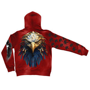 Sweat-shirts à capuche courts pour hommes, broderie personnalisée, délavage acide, impression 3D en relief, effet délavé vintage, style streetwear, 100% coton mélangé pour l'hiver - Product Image 2