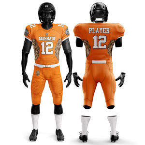 เสื้อฟุตบอลอเมริกันแบบปักผ้าโพลีเอสเตอร์100% สำหรับผู้ใหญ่ทีมอเมริกันฟุตบอลกำหนดเอง - Product Image 6