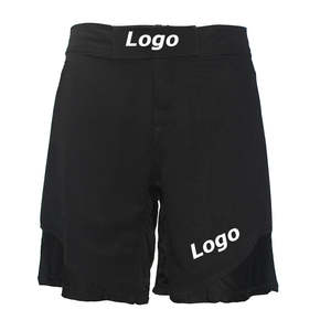 Shorts de MMA de Alta Calidad Personalizados por Sublimación, para Lucha UFC, Grappling, BJJ, hasta la Mitad del Muslo, Casuales, de Poliéster, Cintura Elástica, Impresión Digital - Product Image 2