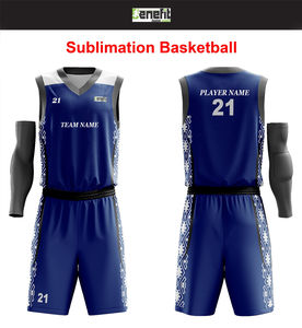 Uniforme de baloncesto personalizado de excelente calidad de secado rápido para hombre - Product Image 4