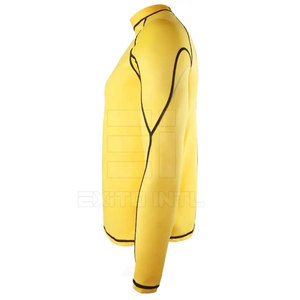เสื้อรัดกล้ามเนื้อ MMA แขนยาว 140 กรัม คุณภาพสูง สีพื้น ดีไซน์ตามสั่ง แห้งเร็ว ขายส่ง เสื้อผ้าออกกำลังกายสำหรับผู้ชาย - Product Image 3
