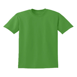 เสื้อยืดแขนสั้นคอกลมไซส์ใหญ่สำหรับผู้หญิง ผ้าฝ้ายออร์แกนิค 100% ระบายอากาศได้ดี เป็นมิตรกับสิ่งแวดล้อม สีเขียวลำลอง - Product Image 1