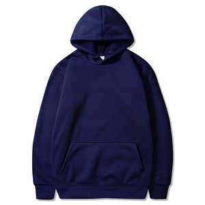 Sudaderas con capucha de gran tamaño unisex, cierre de cremallera, logotipo personalizado, sudaderas básicas de lana, sudaderas de talla grande con relleno de algodón, fabricante de moda - Product Image 1