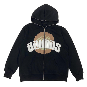 Lujo hombres 100% algodón orgánico polar para Puff estampado sudaderas con capucha pulóver colección de invierno Anti-encogimiento tamaño 6XL Digital al por mayor - Product Image 4