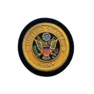 Nouveaux badges de qualité supérieure faits à la main broderie point de croix broderie prix de gros Badges en fil métallique - Product Image 5