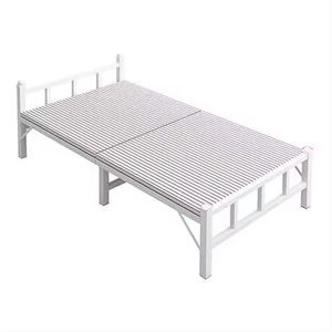 เตียงโลหะแบบพับได้หรูหราดีไซน์ทันสมัยประหยัดพื้นที่เฟอร์นิเจอร์ห้องนอนห้องรับประทานอาหารของโรงเรียน - Product Image 6