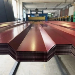 บอร์ดกระดาษลูกฟูกเคลือบสีสังกะสีมาตรฐาน ASTM ขนาด0.26-0.30มม. RAL3001 GZ307 GZ306 <span class=keywords><strong>GZ301</strong></span> - Product Image 2