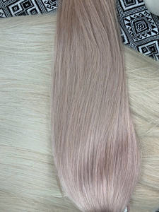 ผมต่อของมนุษย์มัดผมแบบถักเปียผมตรงย้อมสีผม - Product Image 6