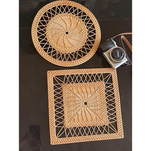 ชุดโต๊ะหวายสานด้วยมือที่ดีที่สุดชุดฉนวนกันความร้อนสำหรับโต๊ะอาหารและงานแต่งงาน - Product Image 6
