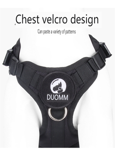 Original <span class=keywords><strong>Factory</strong></span> New Design Geschirr für große Hunde Tägliches Leben Taktisches Hunde geschirr Training Arbeitshund Weste mit Griff - Product Image 3