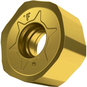 ISO HNGX 0604ANSN-FM6330 D.3.7mm Inserto de Fresado Indexable con Recubrimiento PVD Dorado, Herramientas de Corte y Conformado, Paquete de 10 - Product Image 1