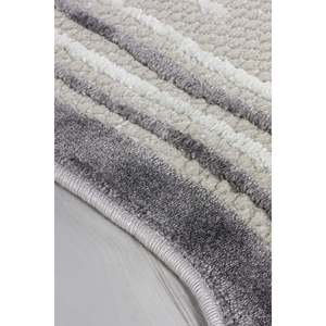 พรมปูพื้น Netline AR007 รุ่น Cream Modern Amorf จาก Depot Home ผลิตจากโพลีโพรพิลีนและโพลีเอสเตอร์ ทำความสะอาดง่าย ทนทาน ไม่หลุดลุ่ย ชุดพรม - Product Image 3