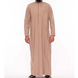 Jubba de style arabe, respirante, ample, longueur au sol, sur mesure, vêtements islamiques pour les occasions décontractées, la plage et la prière - Product Image 6