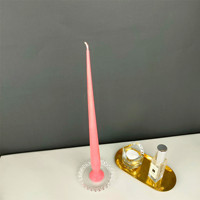 Moule à bougies DIY style INS pour bougies cylindriques, piliers, bougies d'église longues et bougies d'aromathérapie en cire