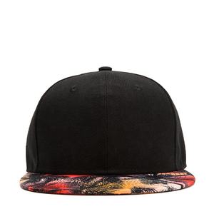 Vente en gros Imprimé Flat Bill Gorra Snapback Hat Structuré 6 Panel Deux Tons Snapback Caps Unisexe - Product Image 5