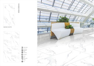 Carreaux de sol et de mur en porcelaine polie haute brillance Spider Natural 600x1200mm Inde Moderne - Product Image 3