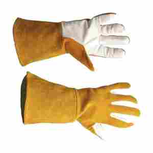 Guantes de soldadura personalizados para exteriores de diseño OEM de la mejor calidad, Material de cuero de última calidad XL, trabajo de trabajo antideslizante impermeable - Product Image 6