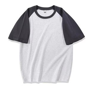 Camisetas para Hombre, 230 GSM, Lisas, 100% Algodón, con Estampado Puff y Logotipo Bordado, Mangas Raglán - Product Image 4