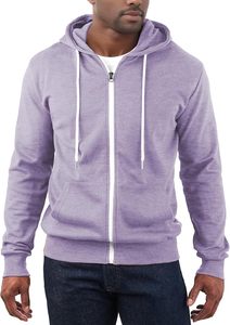 Zipper Hoodie 100% Cotton Lined Stonewashed Digital Printed 3D Embroidery - Product Image 2